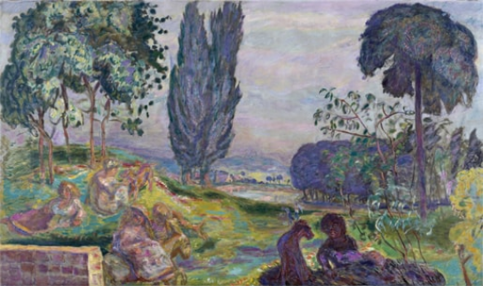 Pierre Bonnard Animated Landscape