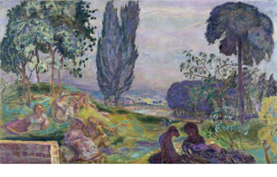 Pierre Bonnard《Animated Landscape》