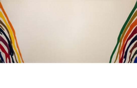 Morris Louis《Delta Mu》