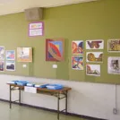 ステラに挑戦～校内作品展での全校鑑賞の試み～